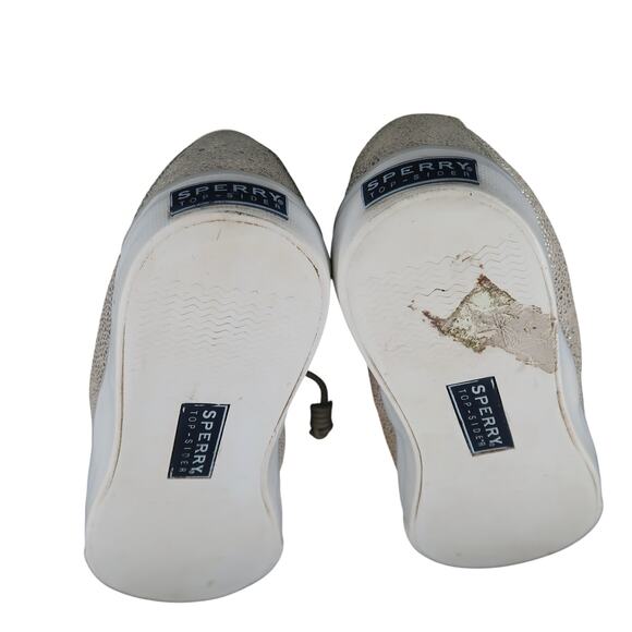 Sperry Shoes Womens 8 Seacoast Sneakers Casual Lifestyle Leather Top Sider - Picture 10 of 13